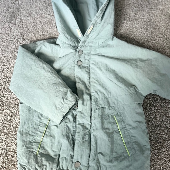 ZARA Light Green 12-18months Polyester Spring / Fall Kids Jacket - Picture 4 of 12